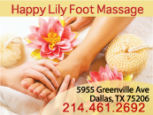 Happy Lily Foot Massage